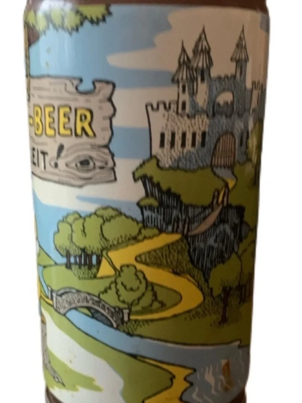 Vintage Beer Can Wau-Na-Beer Volksfest 1978 Pull Tab Empty